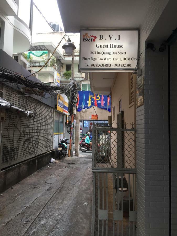 B.V.I Guest House Ho Chi Minh-Byen Eksteriør billede